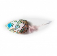 Feather Fish Catnip Cat Toy - Pink